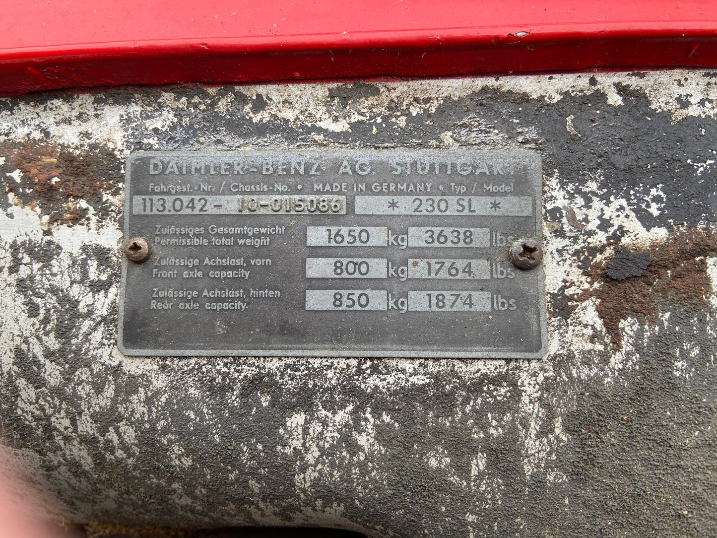 Mercedes 1966 230SL Manual [Born Again]