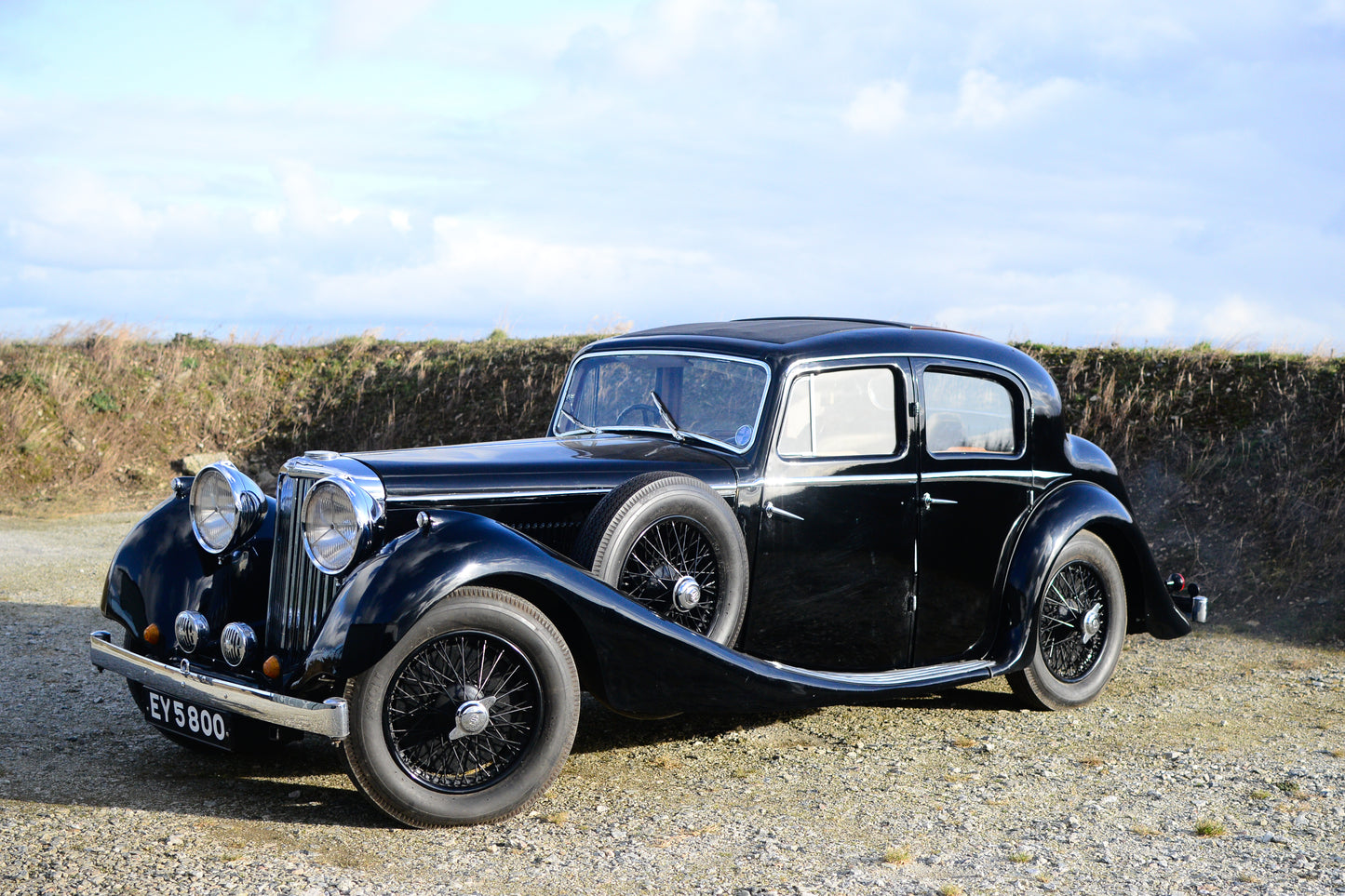 Jaguar SS Saloon 2.5 1936 [Wooden Chassis]