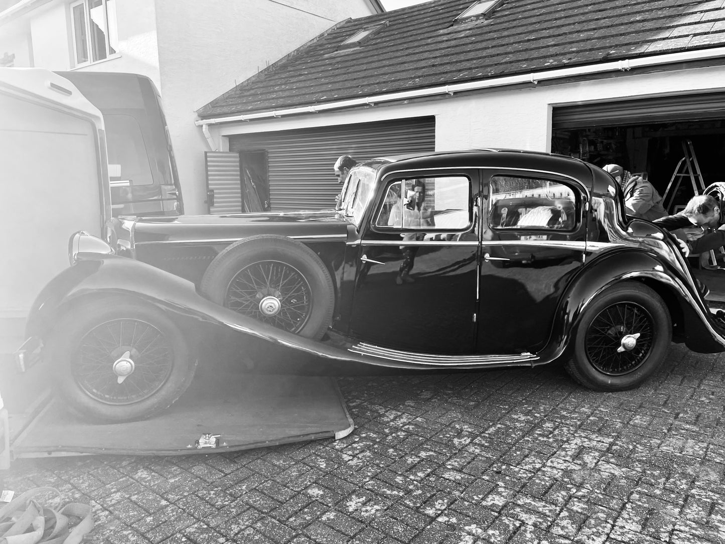 Jaguar SS Saloon 2.5 1936 [Wooden Chassis]