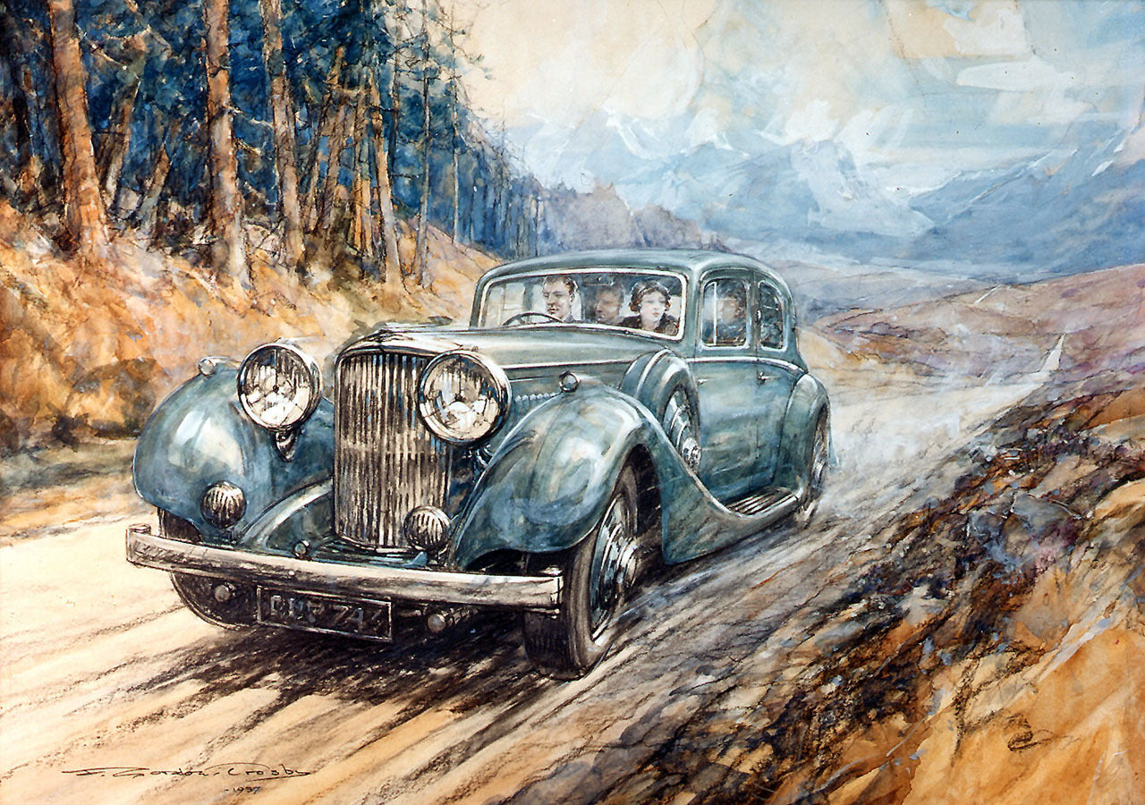 Jaguar SS Saloon 2.5 1936 [Wooden Chassis]